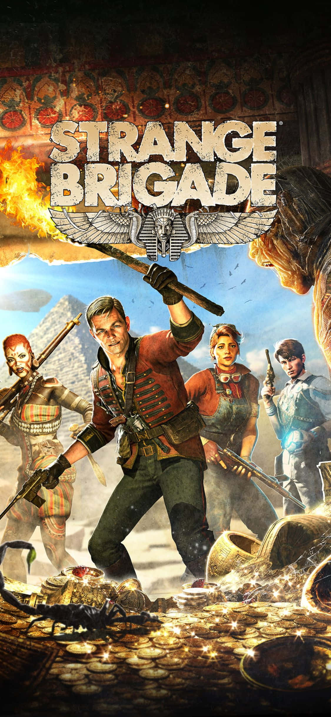 Cueva de los Tesoros Fondo iPhone X Strange Brigade Fondos de pantalla