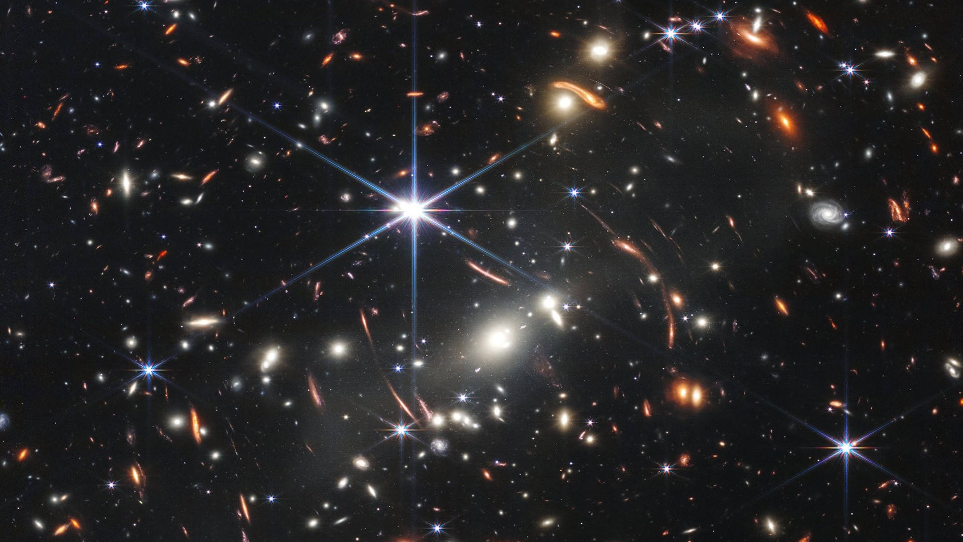 Cúmulo de galaxias en el espacio universal Fondos de pantalla