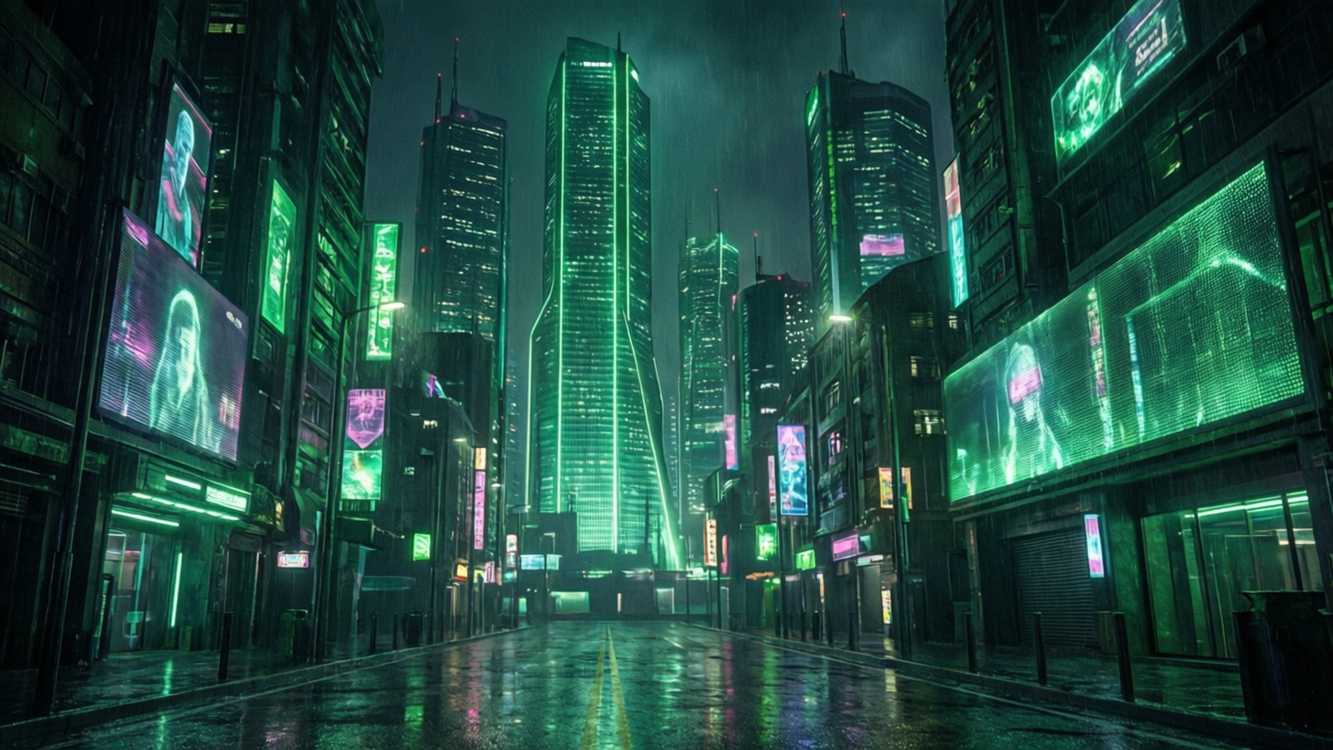 Cyberpunk Verde Fondos de pantalla