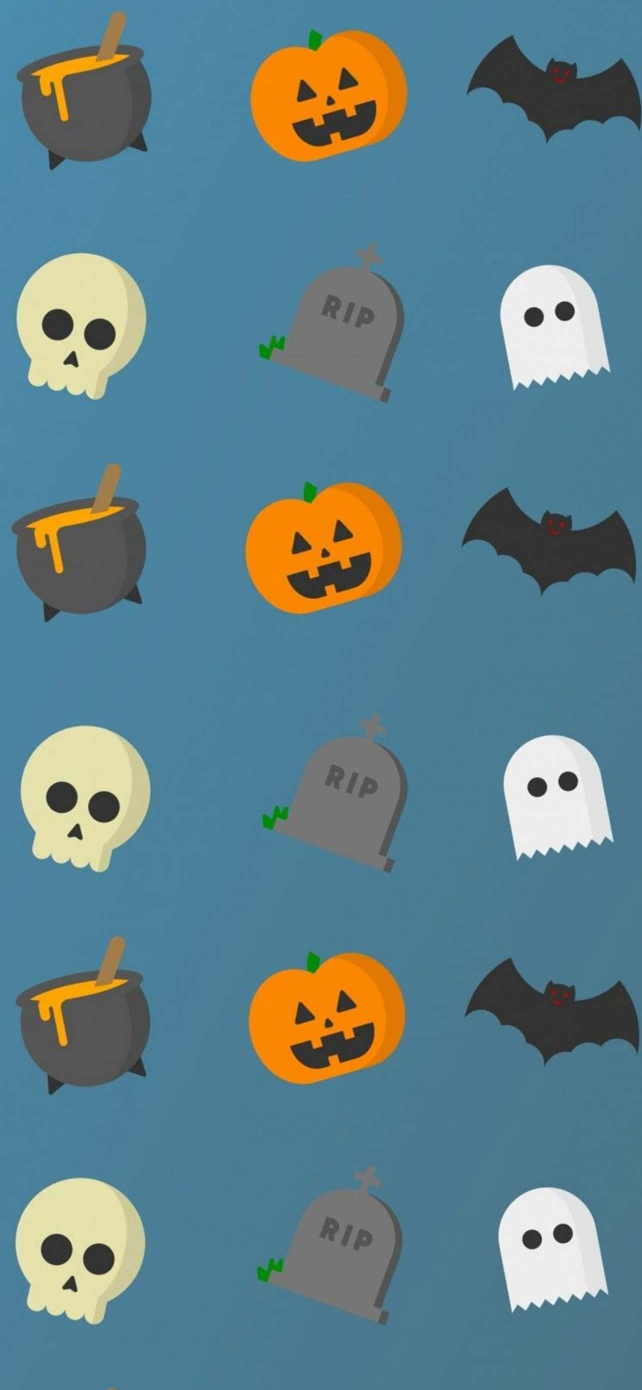 Dale vida a tu espíritu de Halloween con este festivo fondo para iPhone. Fondos de pantalla