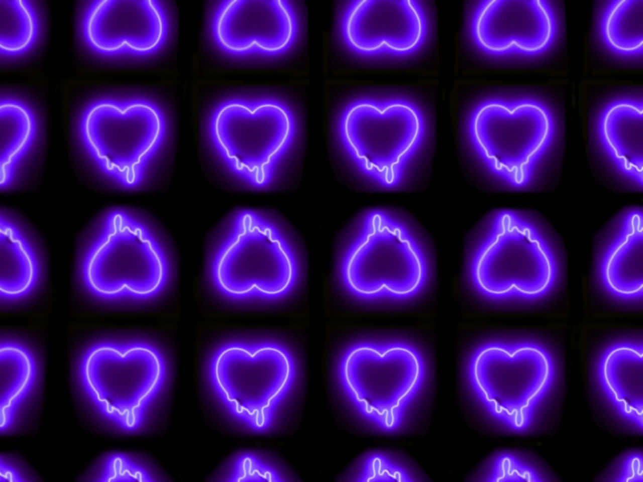 Dale vida a tus paredes con este vibrante y ecléctico papel tapiz Neon Púrpura Fondos de pantalla