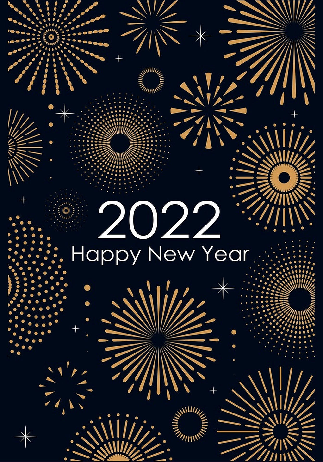 ¡Dando la Bienvenida al Año Nuevo 2022 con Estruendo! Fondos de pantalla