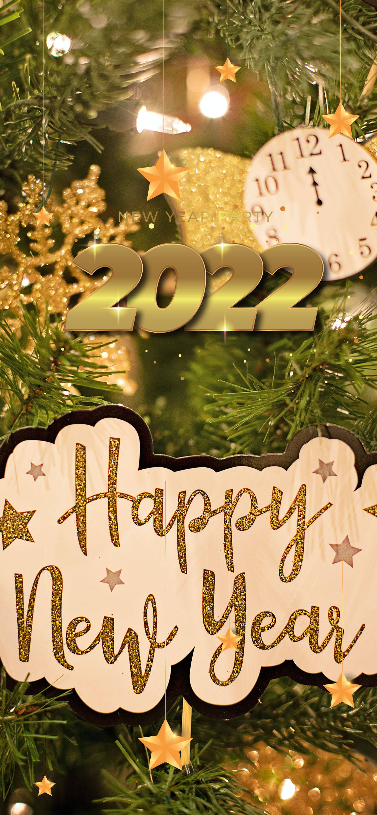Dando la bienvenida al Feliz Año Nuevo 2022 con fuegos artificiales espectaculares Fondos de pantalla