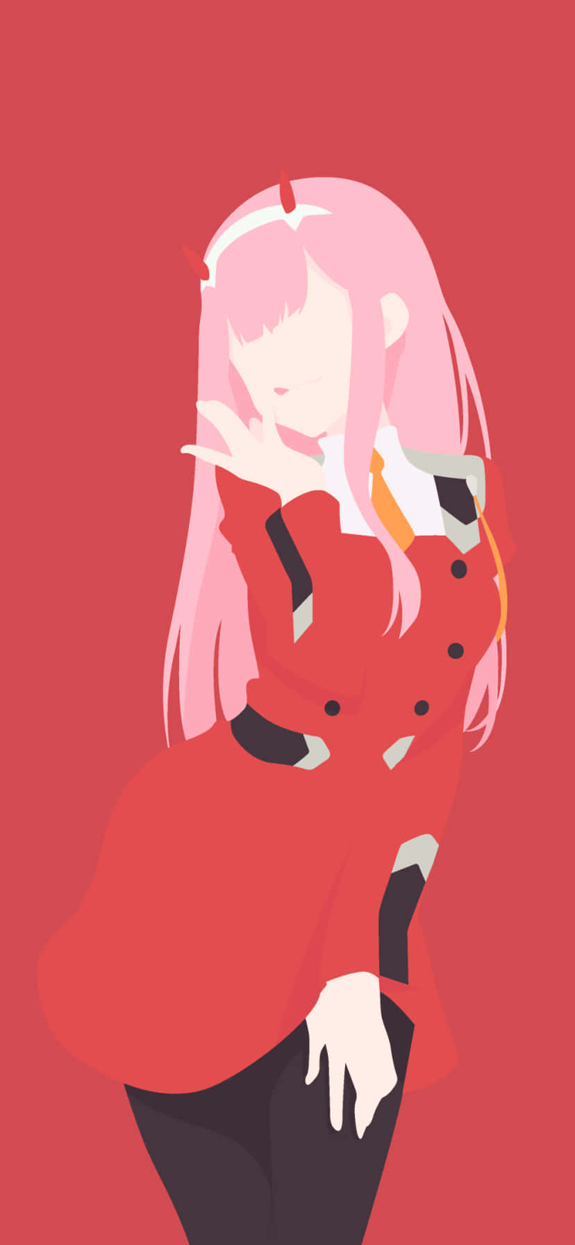Darling In The Franxx Anime Minimalista Fondos de pantalla
