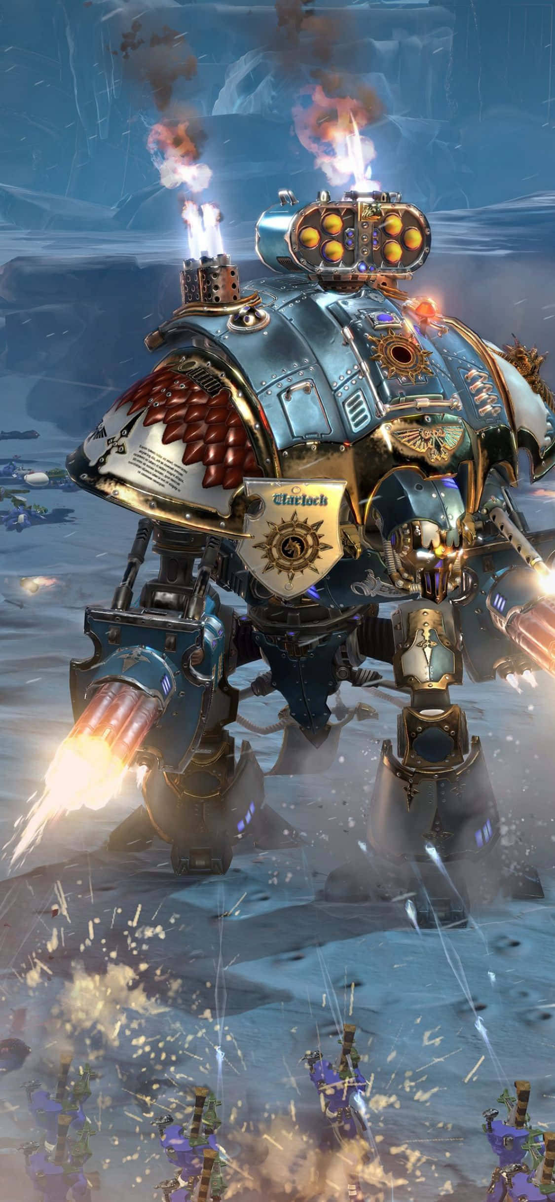 Dawn of War III en acción en iPhone XS Fondos de pantalla