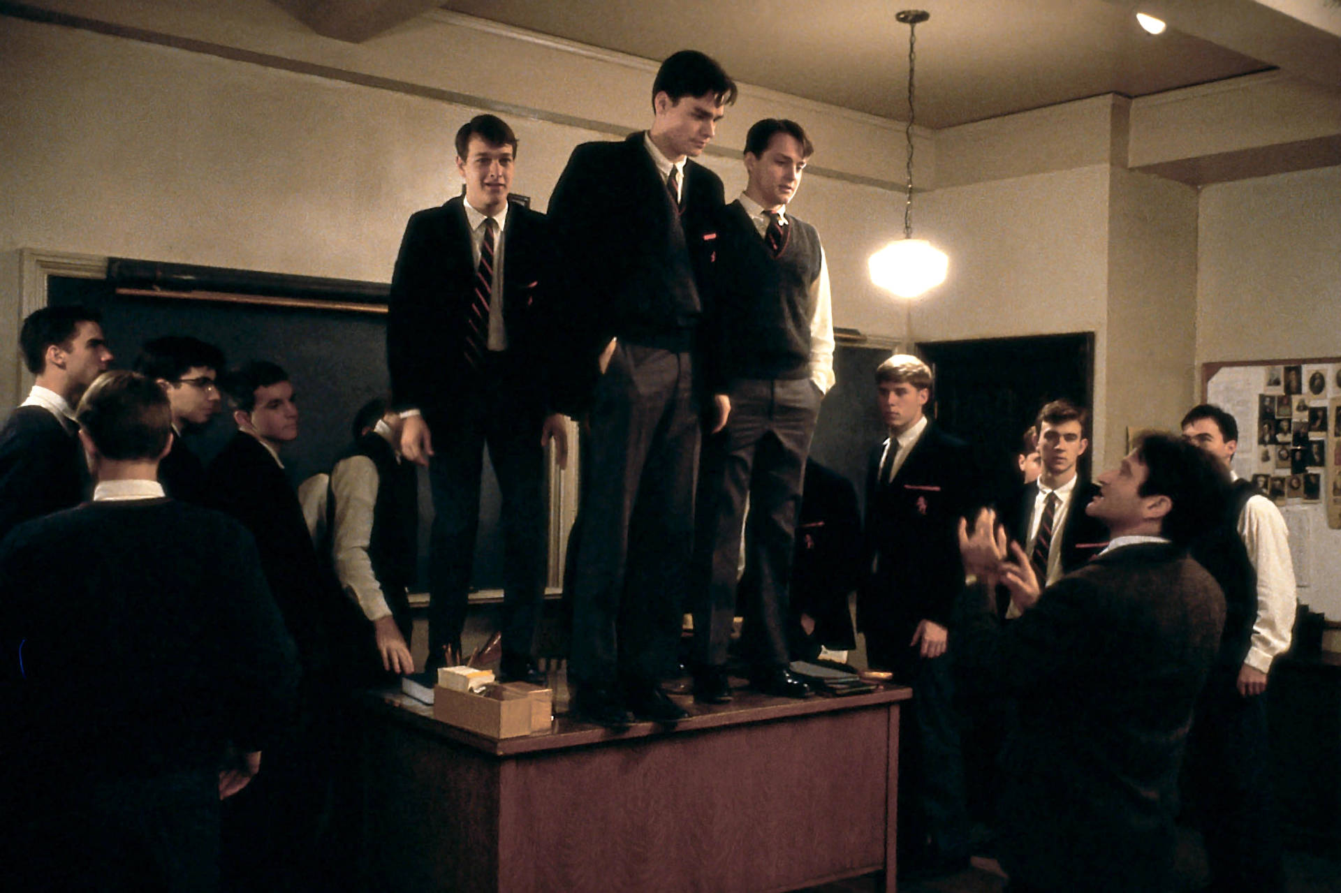 Dead Poets Society Escritorio Academia Oscura Fondos de pantalla