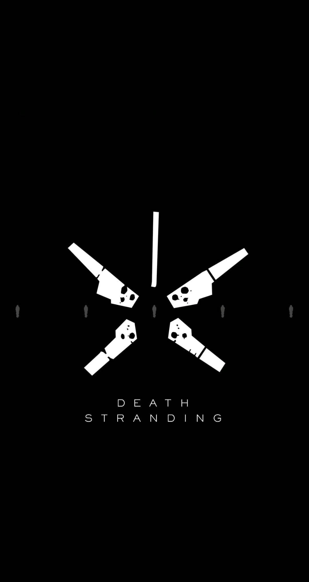 Death Stranding Arte Minimalista iPhone Fondos de pantalla