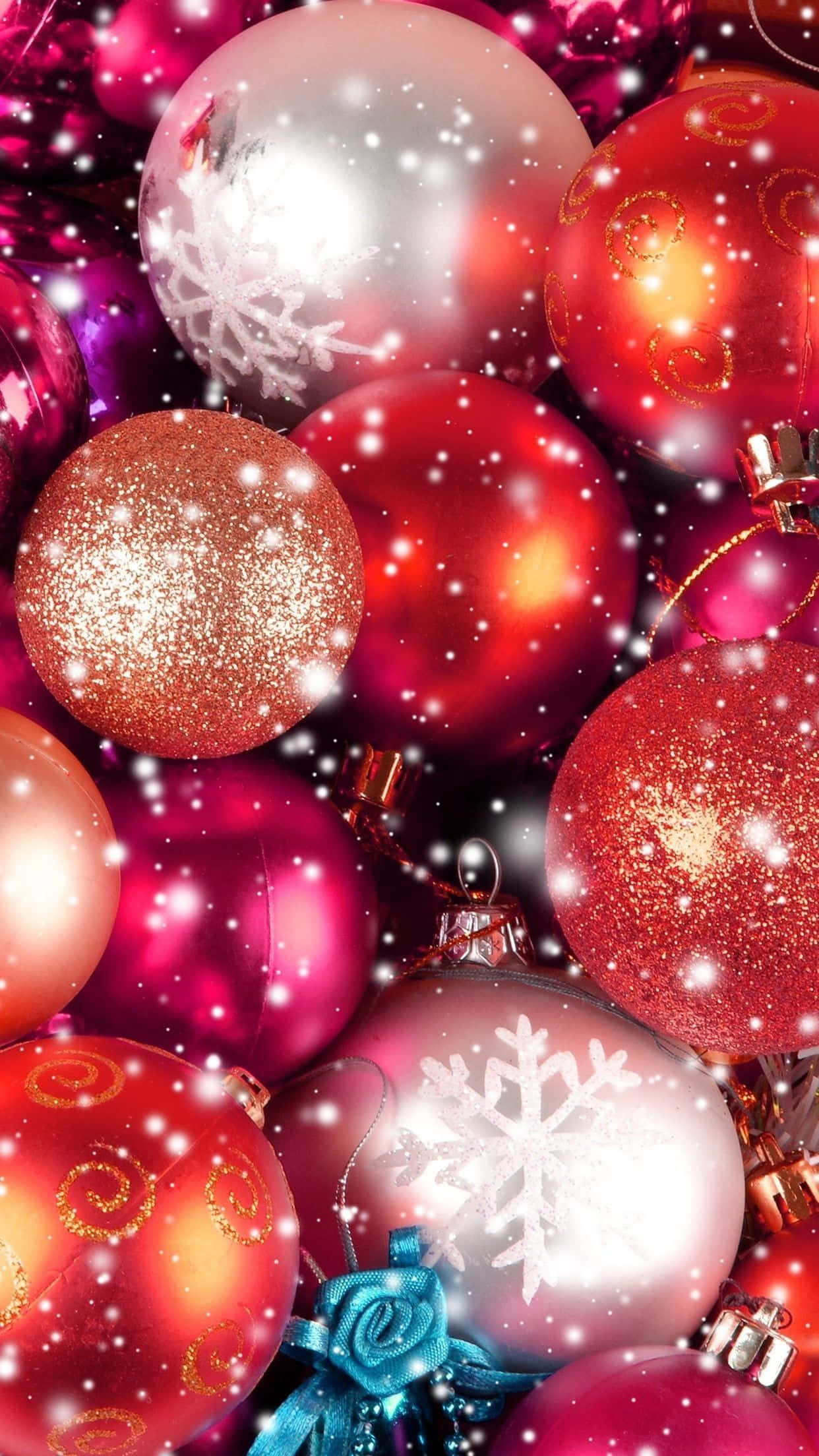 ¡Decora tu teléfono para la temporada navideña con este festivo fondo de Navidad para celular! Fondos de pantalla