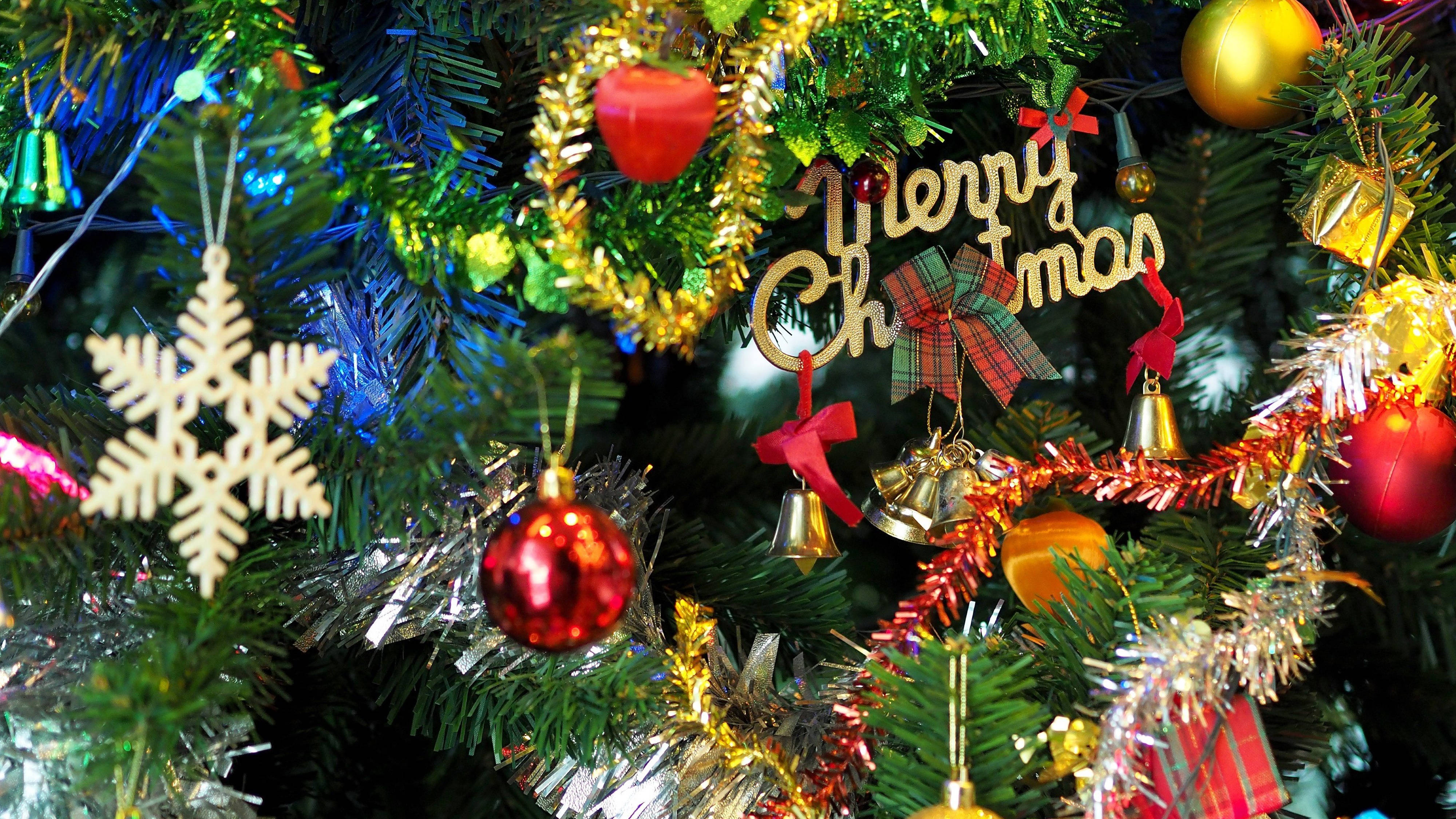 Decoraciones Navideñas 4K Ultra HD Fondos de pantalla