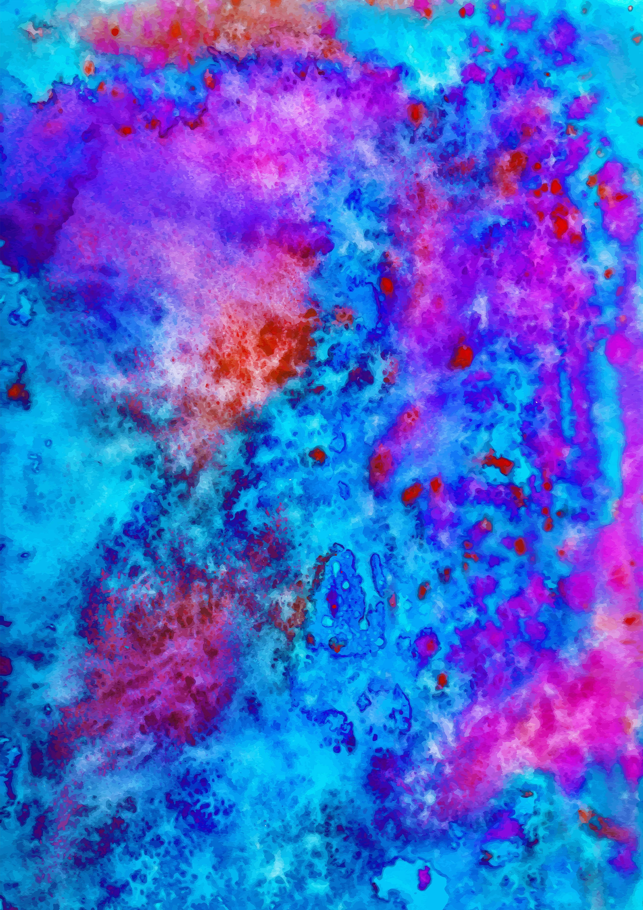 Deja fluir tu expresión creativa con acuarela Fondos de pantalla