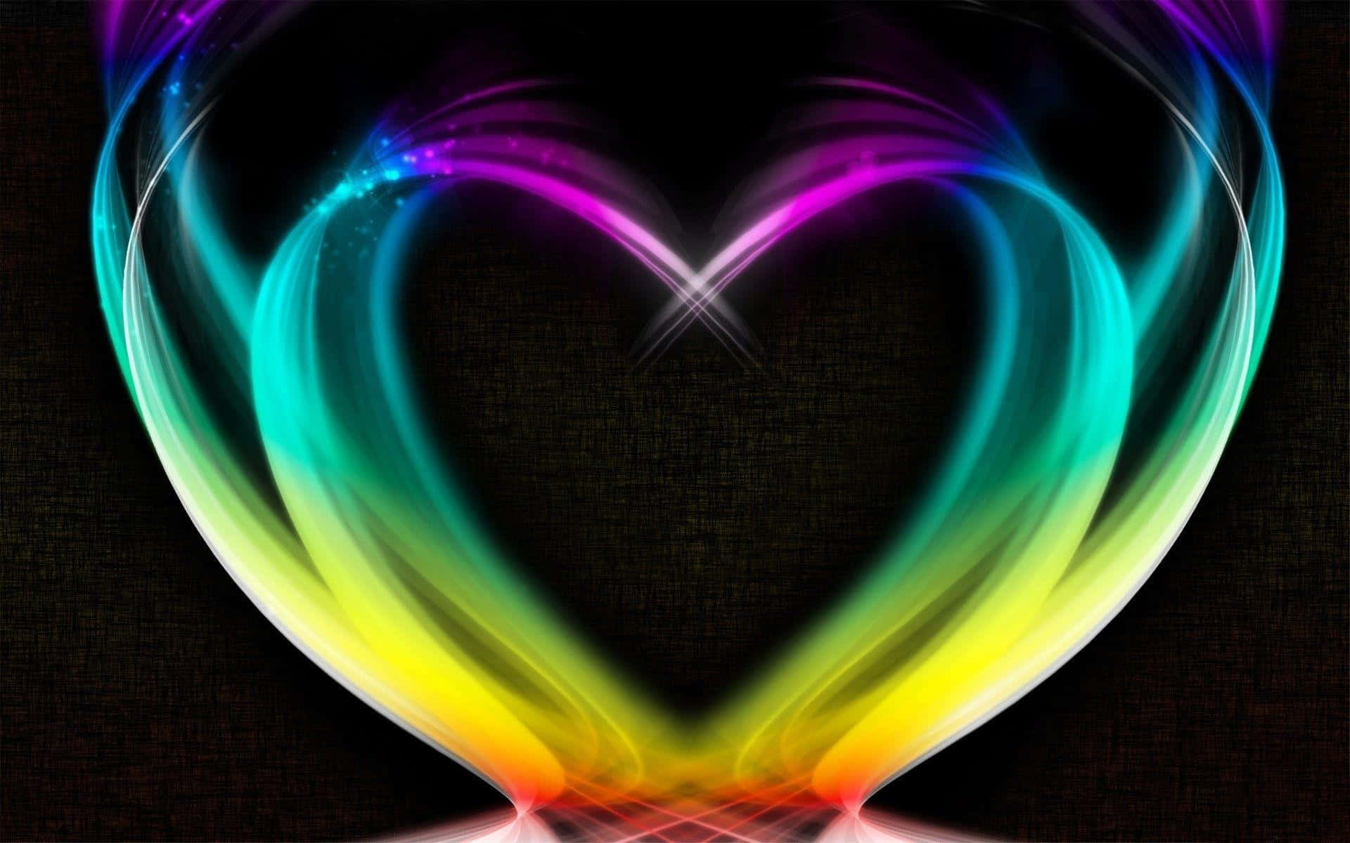 ¡Deja que tu corazón brille con una explosión de amor vibrante! Fondos de pantalla