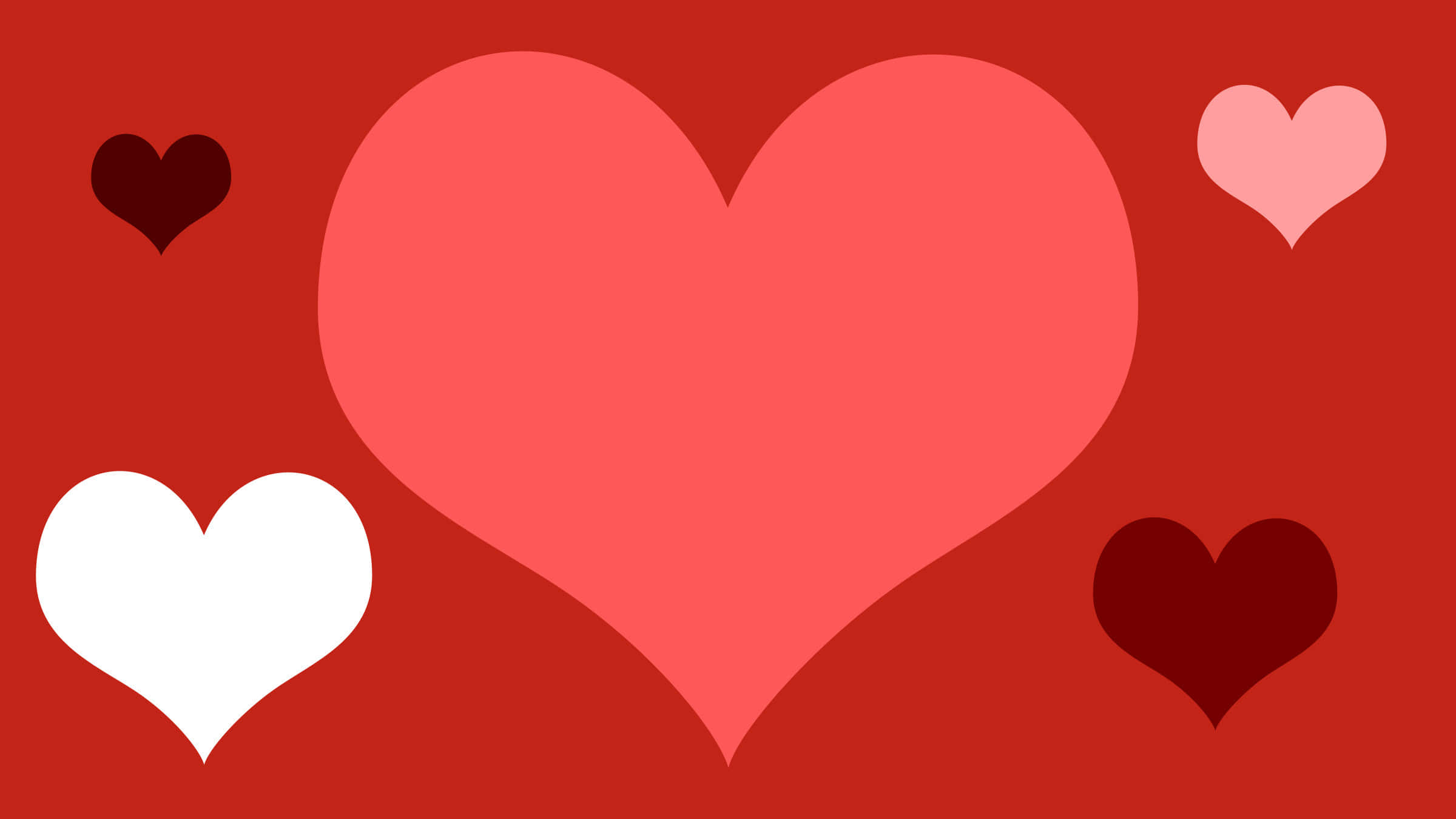 Deja que tu corazón se llene de amor. Fondos de pantalla
