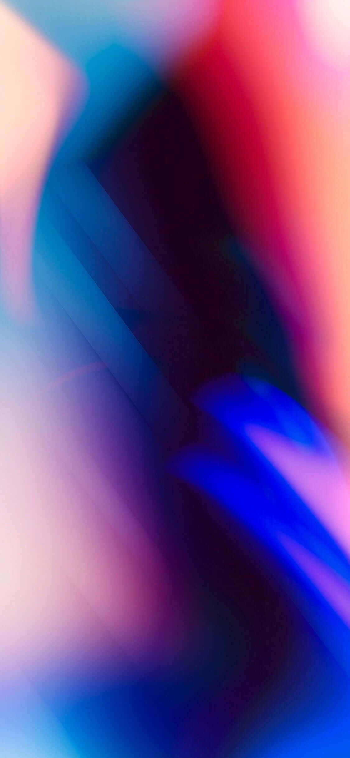 Deja Volar tu Creatividad con este Fondo de Pantalla Abstracto Azul Frío para iPhone Fondos de pantalla