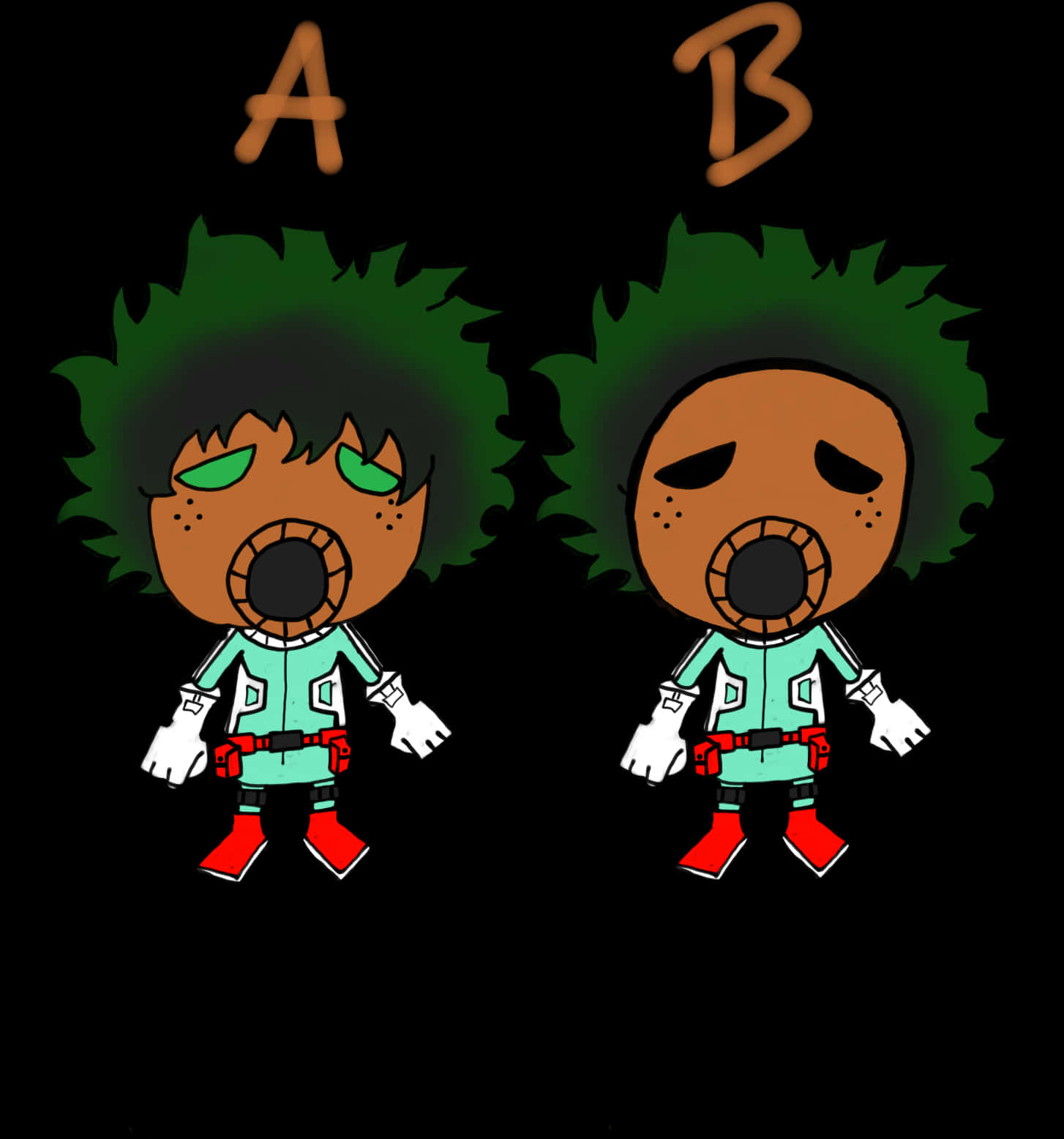 Deku Encuentra las Diferencias Fondos de pantalla