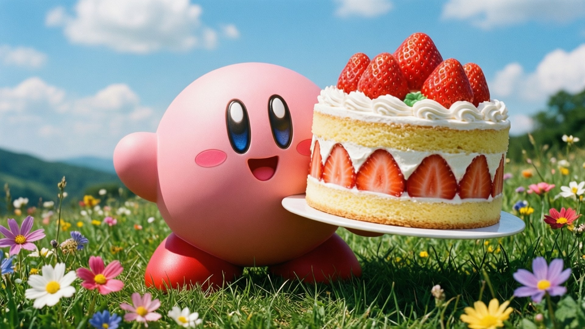 Delicia de Pastel de Cumpleaños Fondos de pantalla
