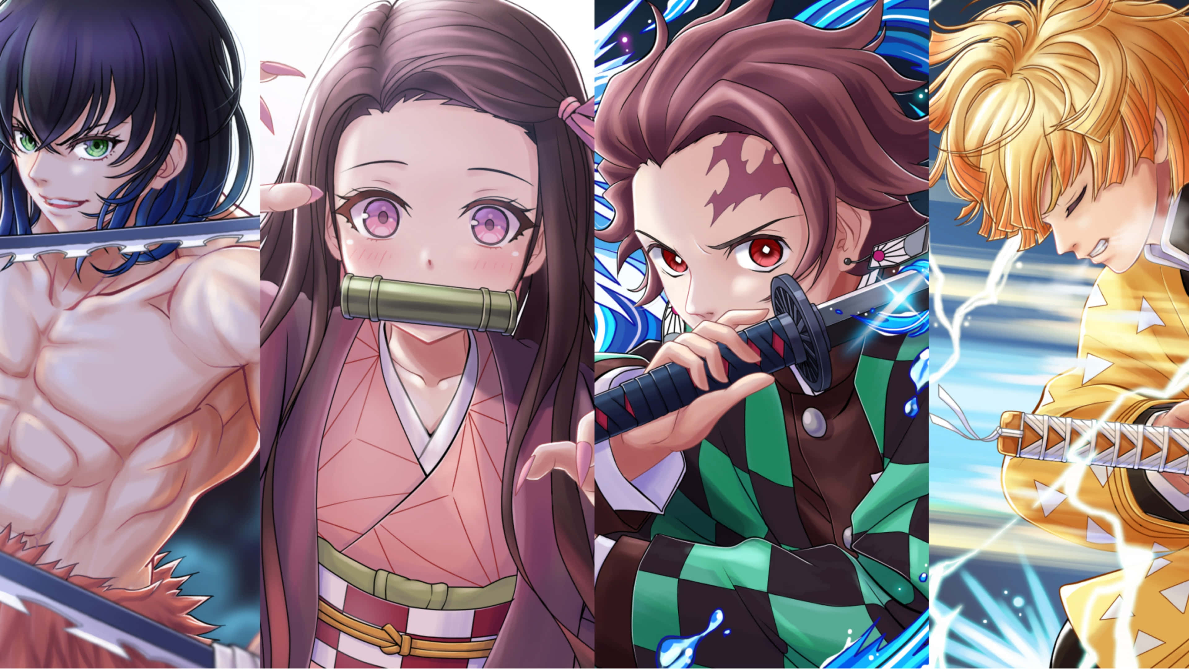 "Demon Slayer: ¡Domina Poderes Divinos!" Fondos de pantalla