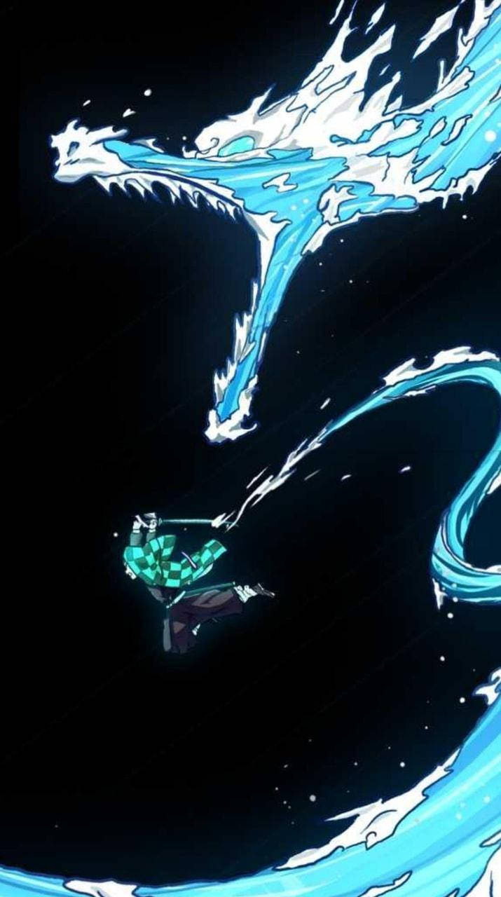 Demon Slayer Tanjiro Décima Forma Fondos de pantalla