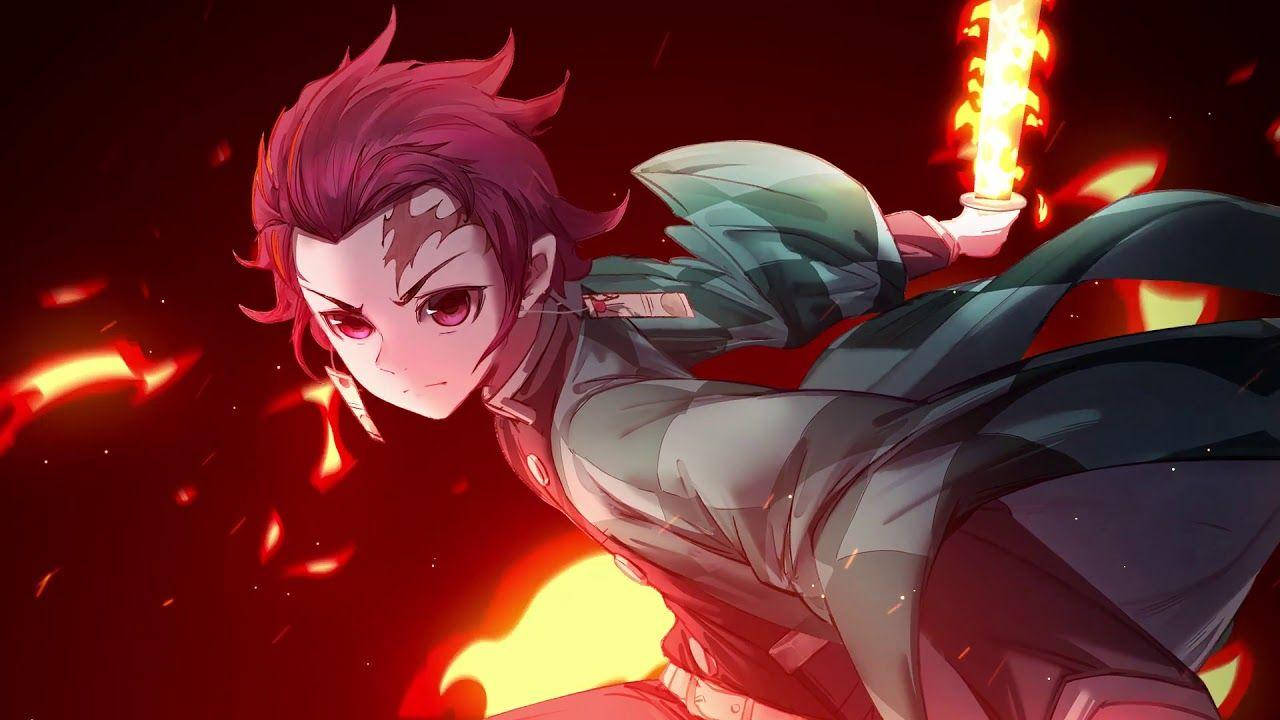Demon Slayer Tanjiro Fuego Fondos de pantalla