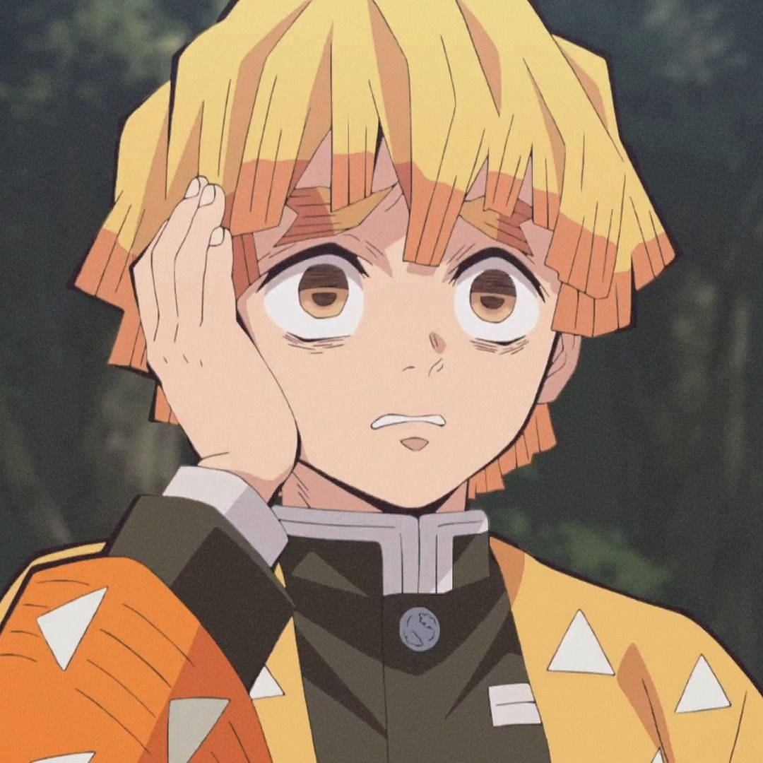 Demon Slayer Zenitsu Asustado Fondos de pantalla