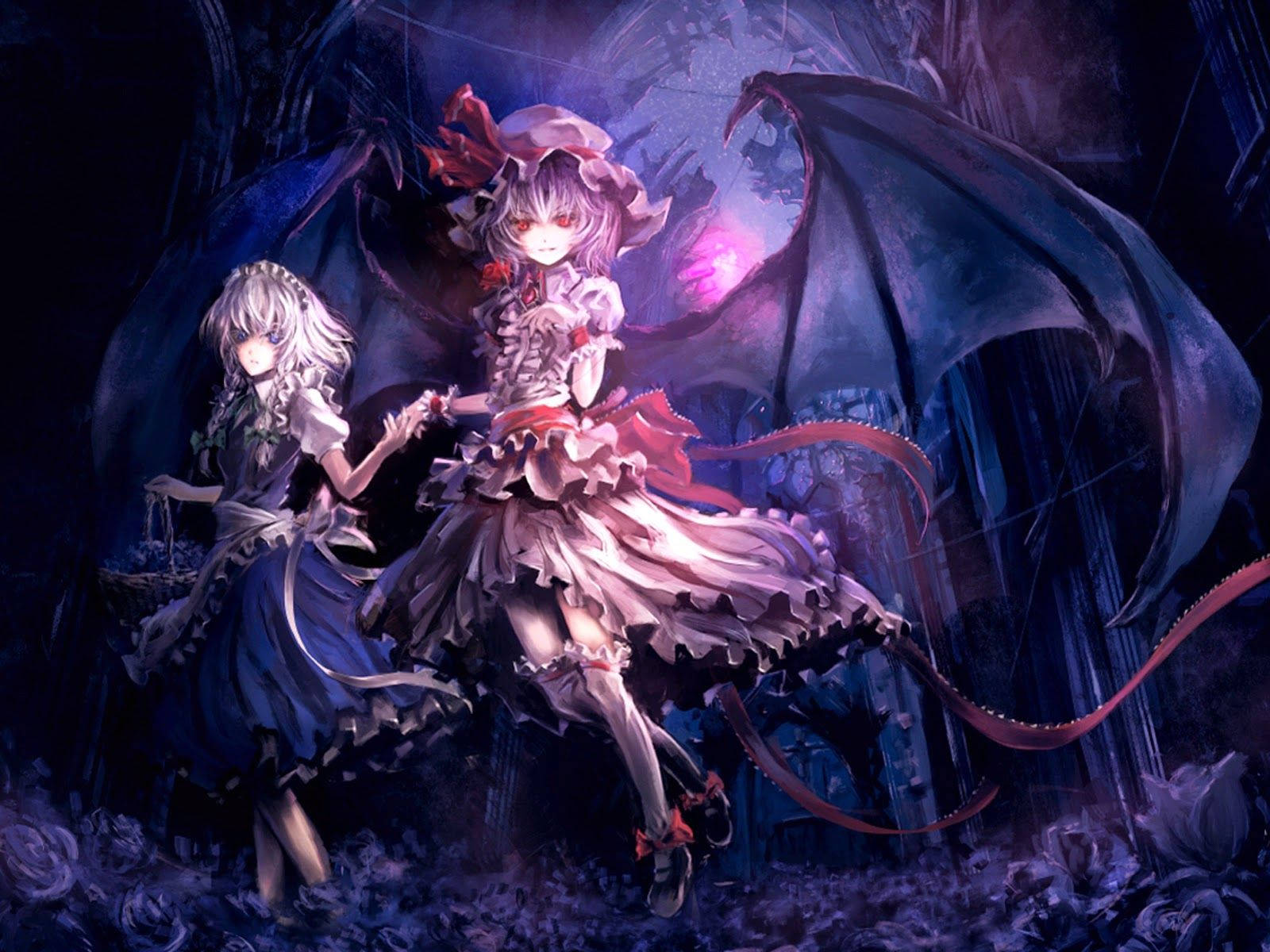 Demonio Anime Touhou Project Fondos de pantalla