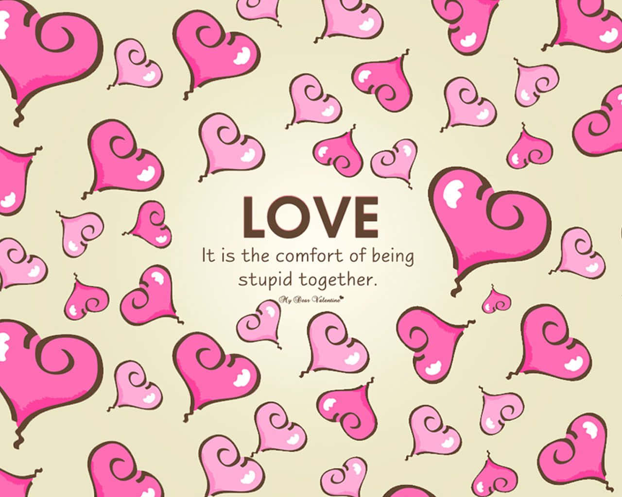 ¡Demuestra tu amor este Día de San Valentín con este lindo fondo de pantalla! Fondos de pantalla