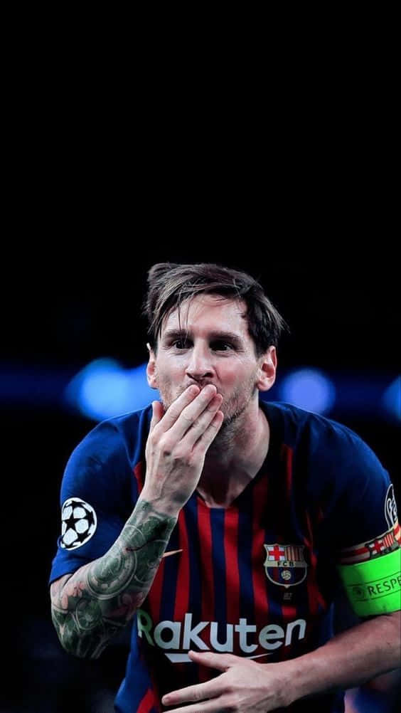 Demuestra tu lealtad con el iPhone de Messi Fondos de pantalla