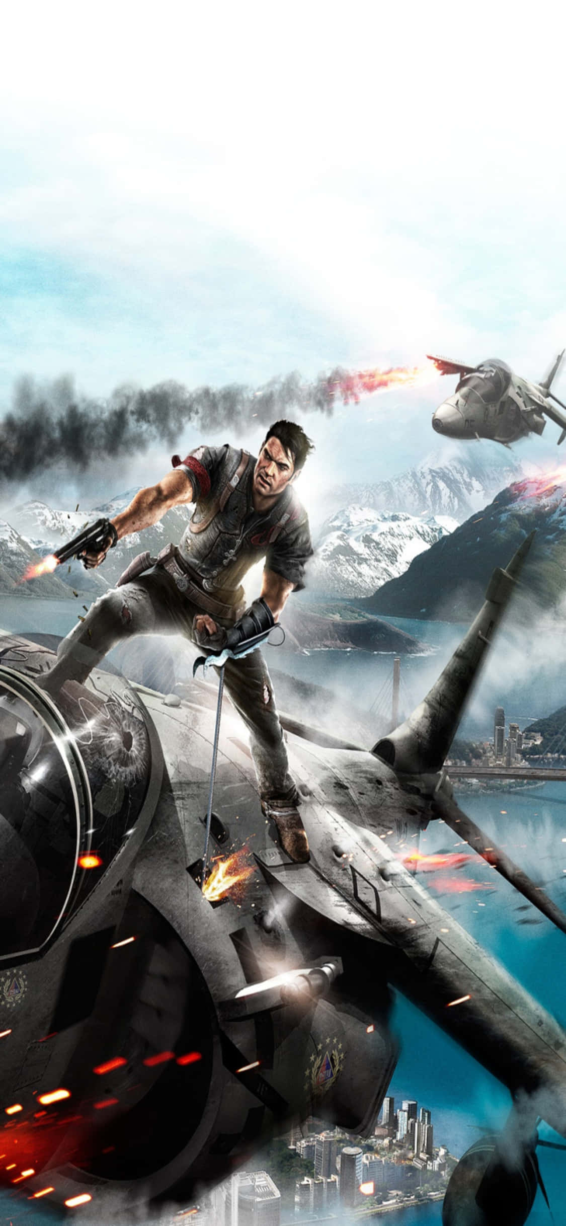 Desata el caos con iPhone X y Just Cause 4 Fondos de pantalla