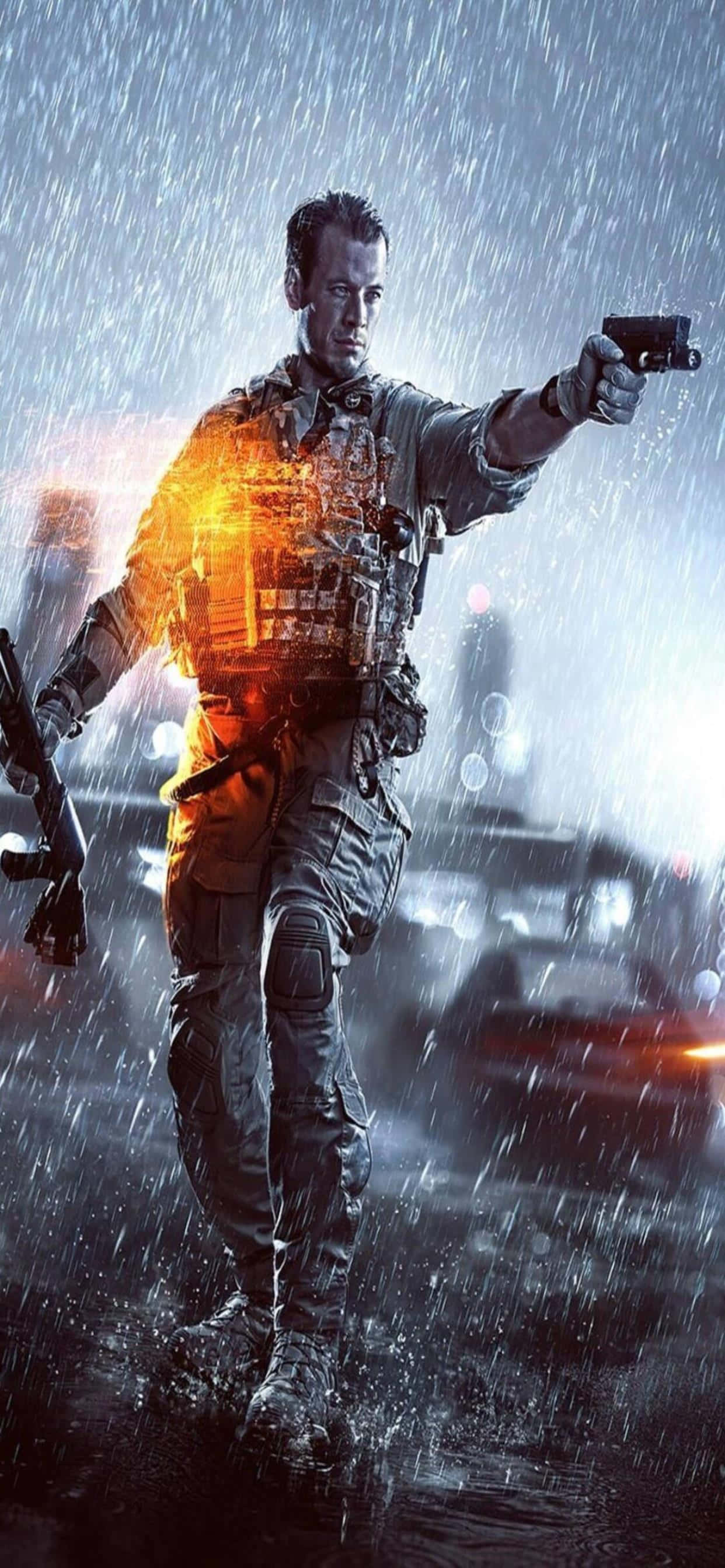 Desbloquea la victoria con la experiencia iPhone Xs Max Battlefield 4 Fondos de pantalla