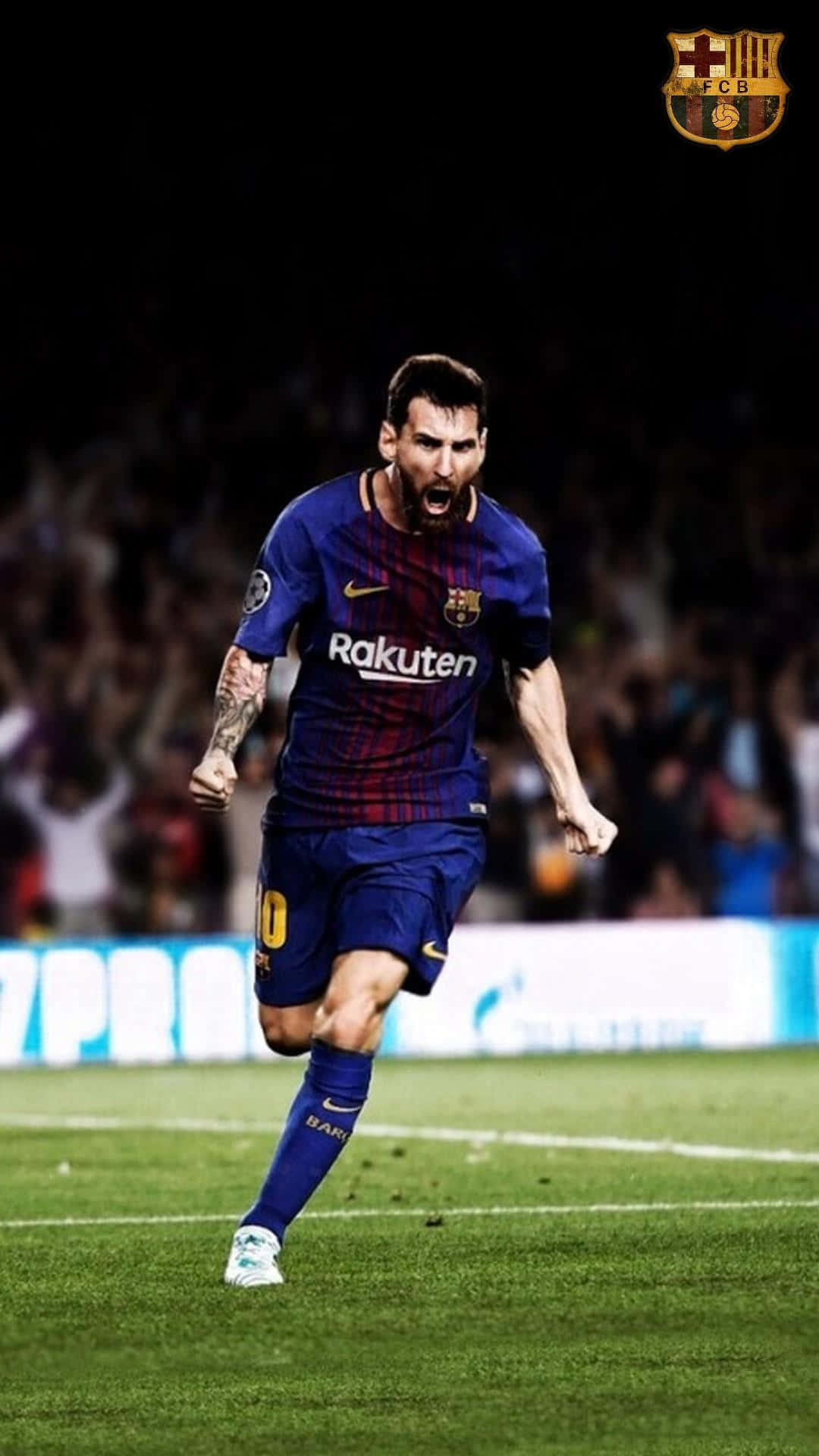 "Desbloquea tu potencial con el iPhone de Messi" Fondos de pantalla
