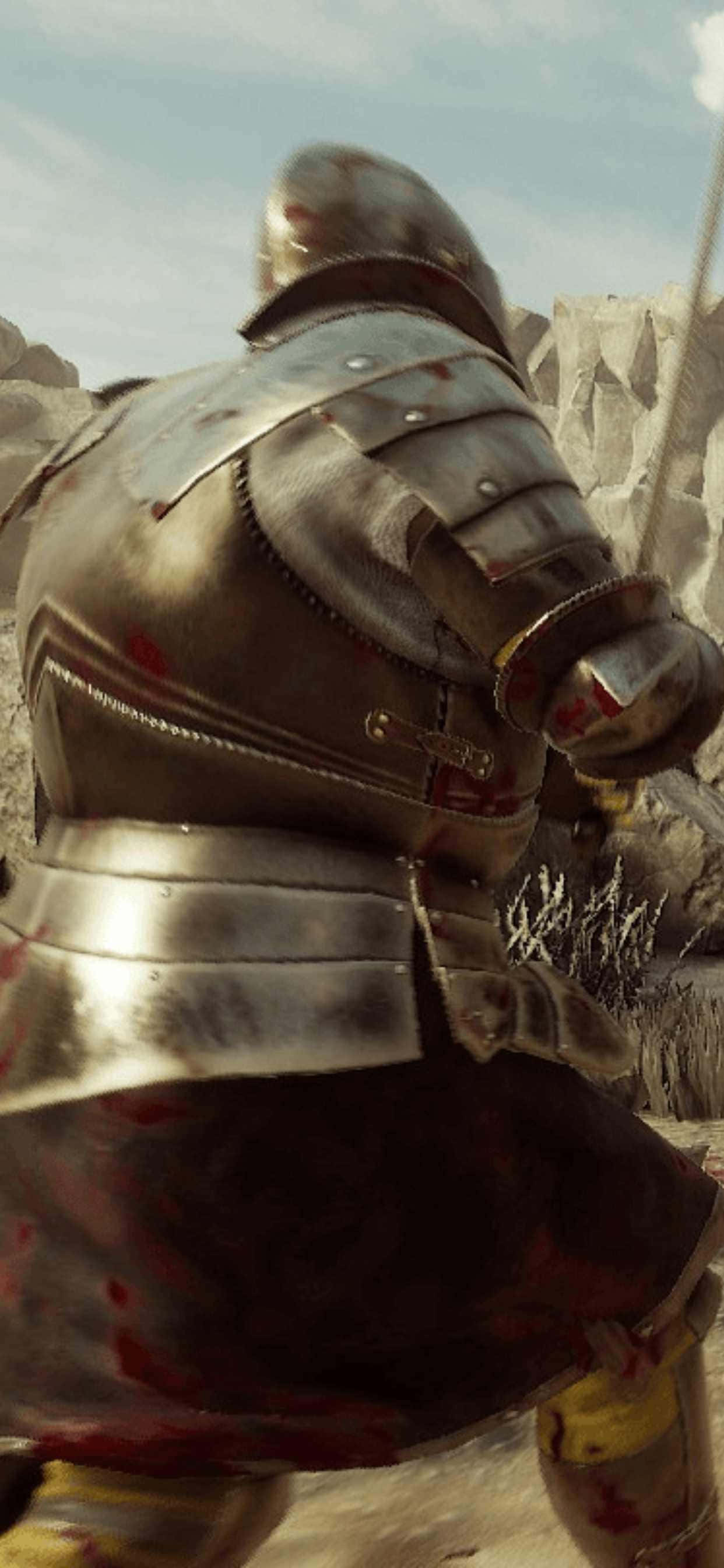 Desbloquea tu potencial con el iPhone XS Max y el popular videojuego Mordhau Fondos de pantalla