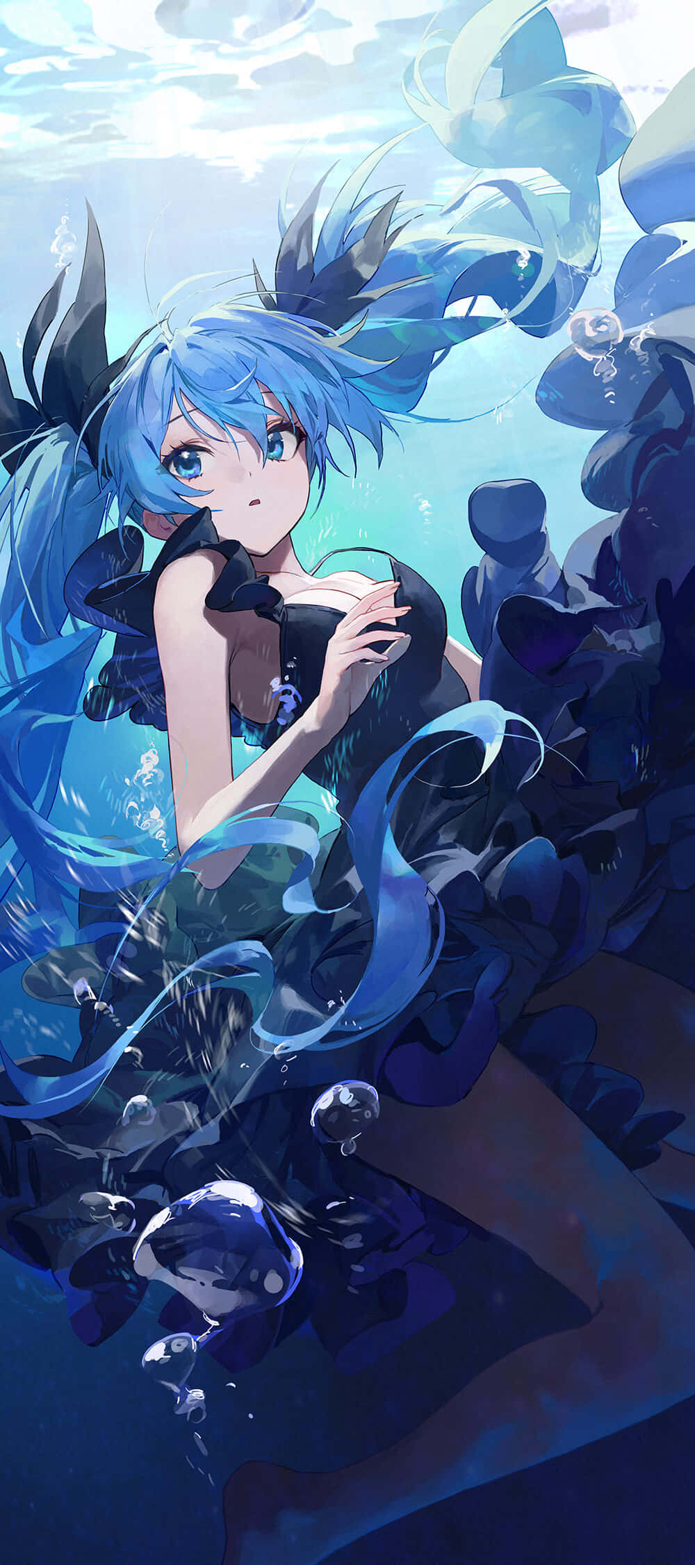 ¡Descubre el Mundo de Hatsune Miku con Este Innovador Teléfono! Fondos de pantalla