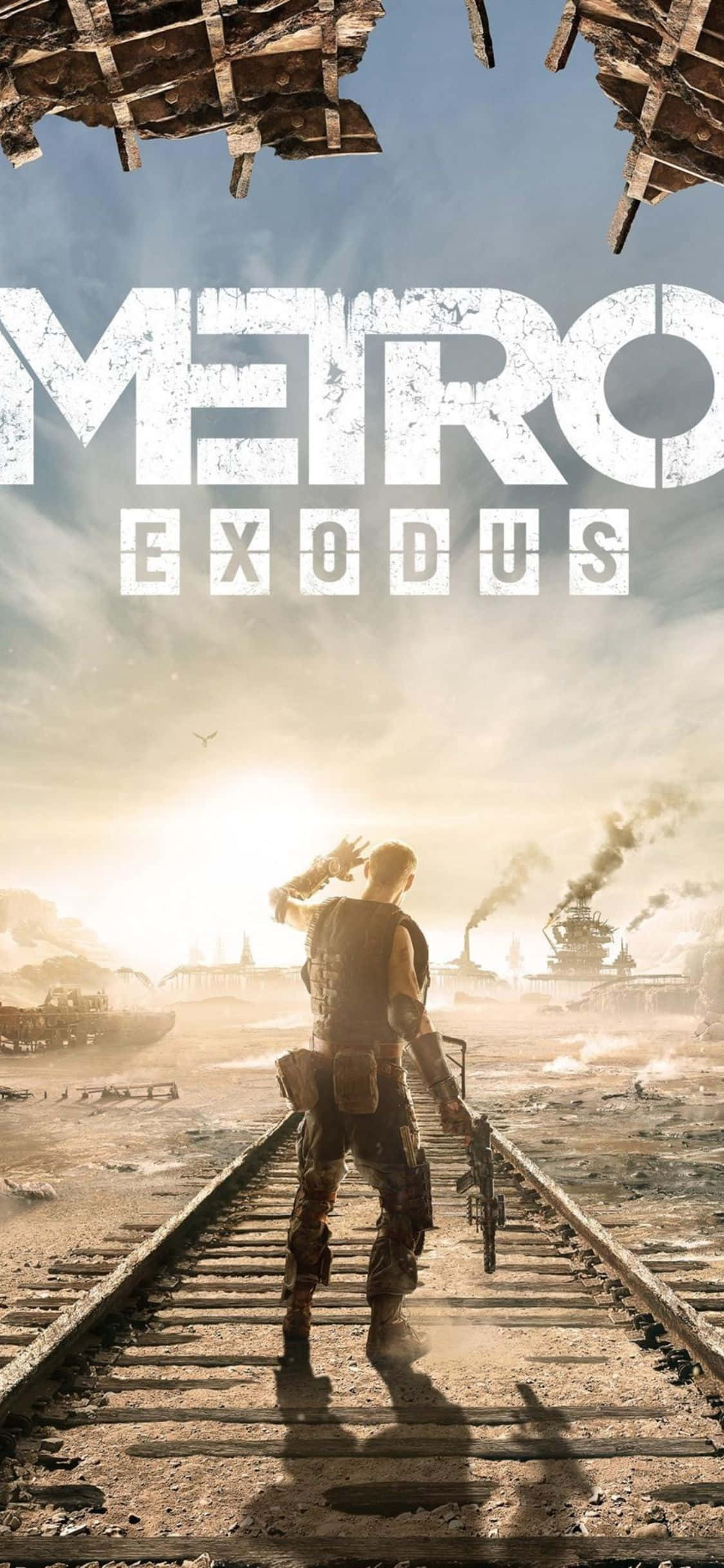 Descubre el mundo de Metro Exodus en tu iPhone X. Fondos de pantalla