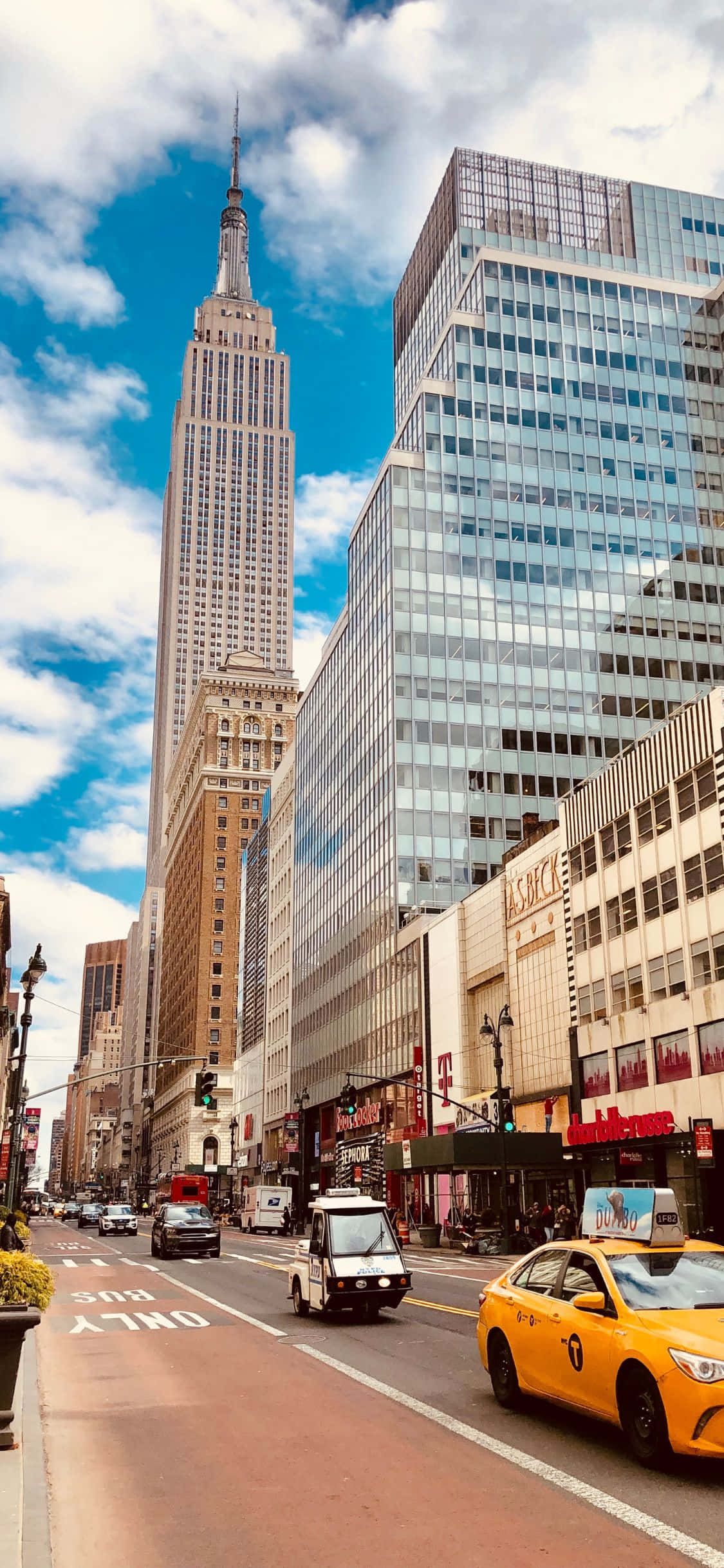 Descubre la belleza de Nueva York con iPhone Xs Fondos de pantalla