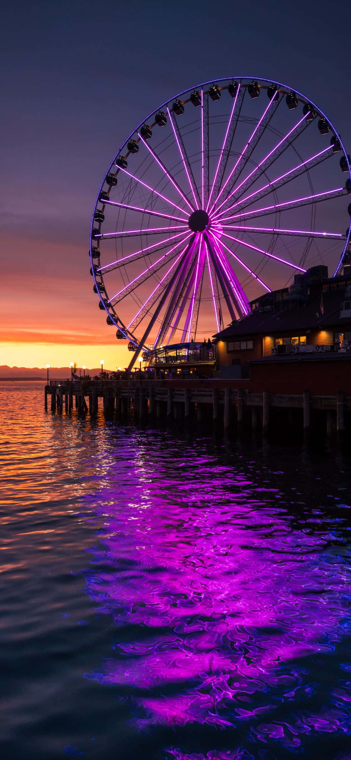 Descubre la belleza de Seattle con el poder del iPhone X Fondos de pantalla
