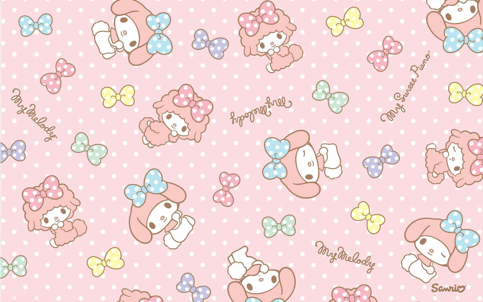 Descubre la magia de Sanrio con este misterioso paisaje urbano nocturno Fondos de pantalla