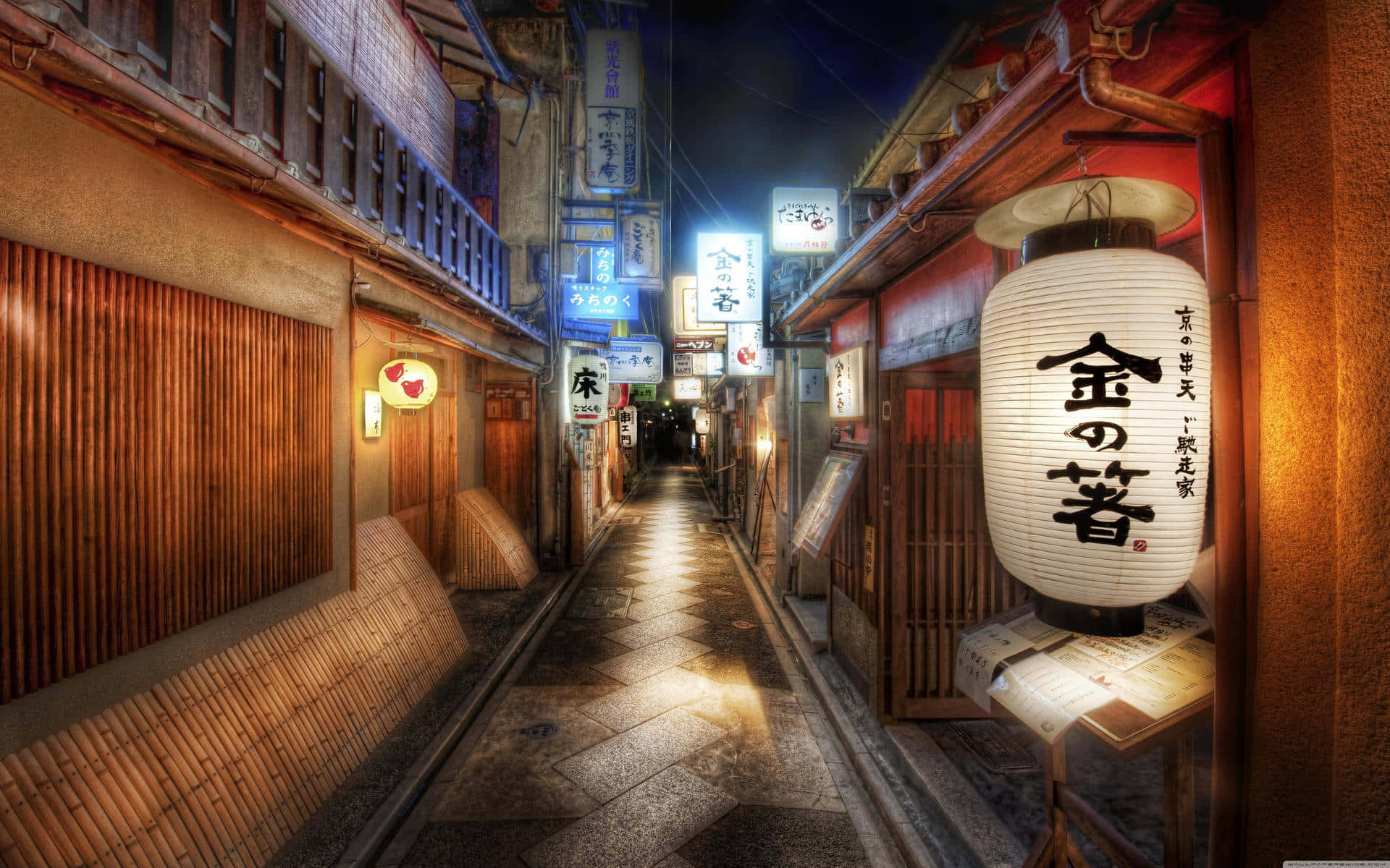 Descubre las maravillas de Anime City Fondos de pantalla