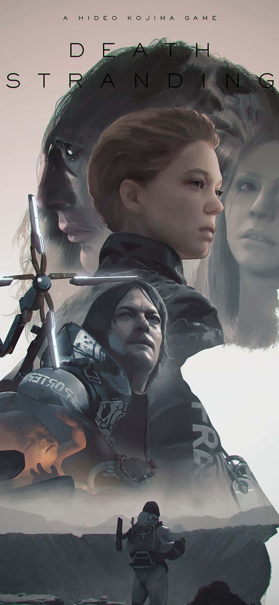 Descubre los misterios de Death Stranding en tu iPhone X Fondos de pantalla
