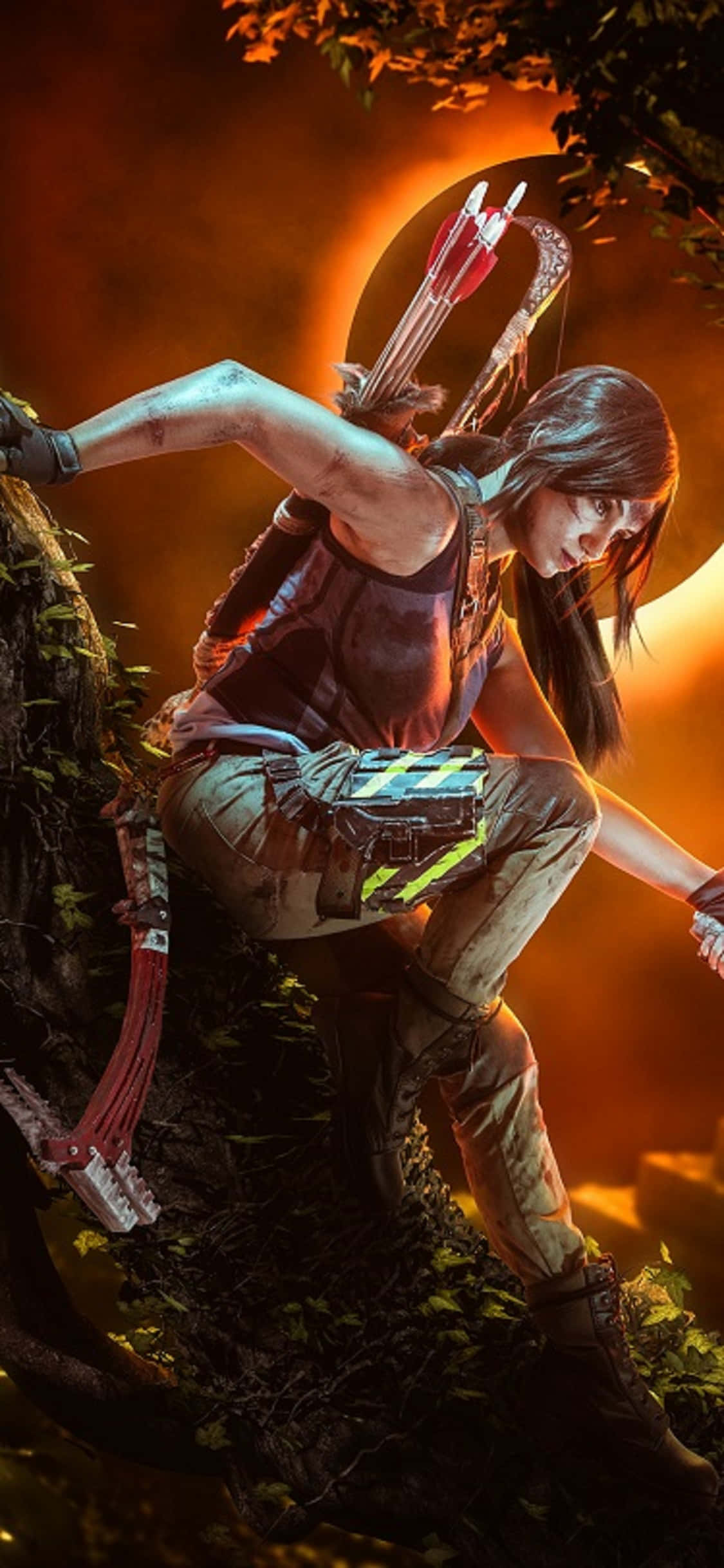 Descubre los misterios del mundo en iPhone X Shadow of the Tomb Raider Fondos de pantalla