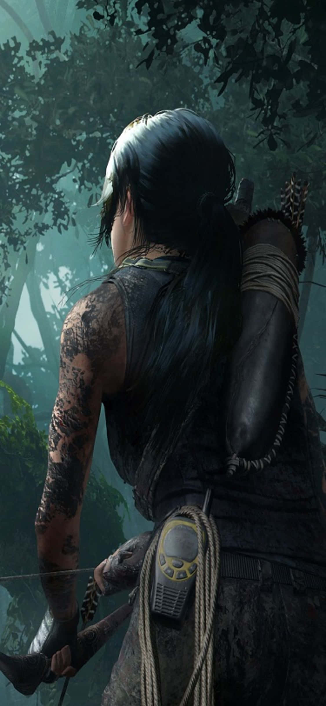 Descubre los secretos de Shadow of the Tomb Raider con un iPhone X. Fondos de pantalla