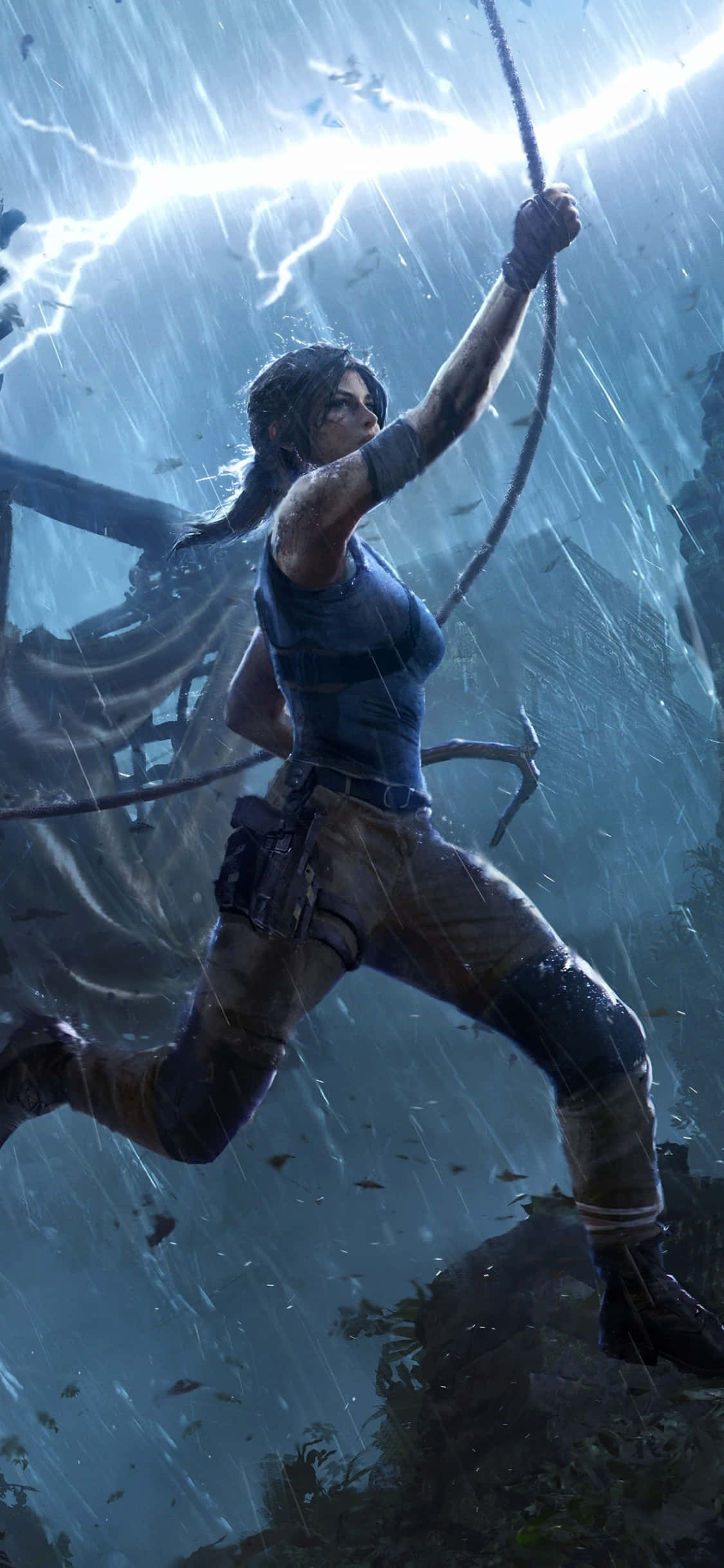 Descubre un mundo oculto de aventuras con Pixel 3 Shadow Of The Tomb Raider. Fondos de pantalla