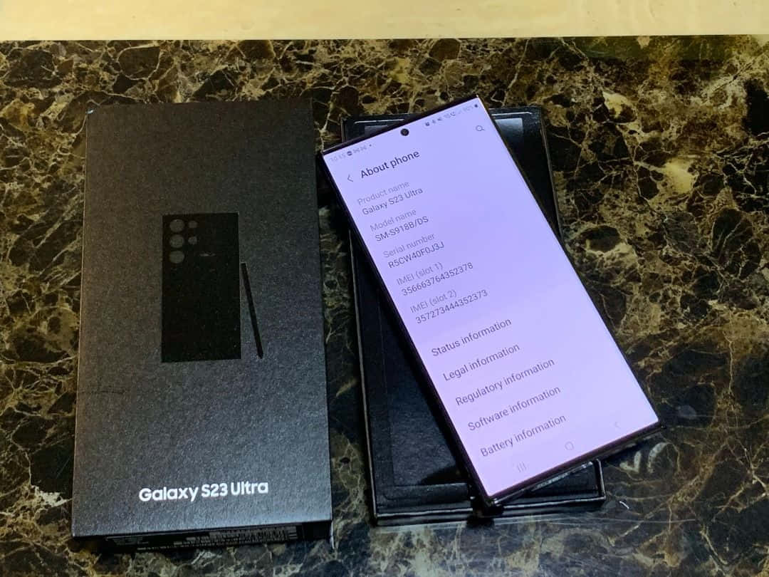 Desempaque y detalles del Samsung S23 Ultra Fondos de pantalla