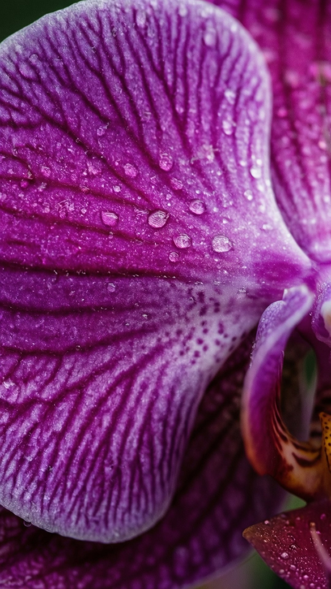 Detalle de Orquídea Púrpura Fondos de pantalla