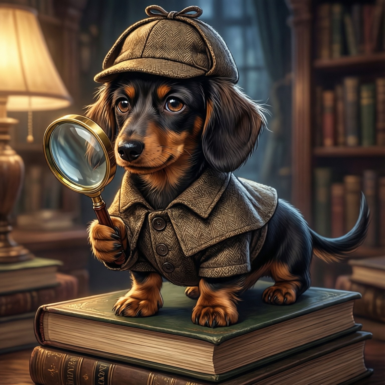 Detective Dachshund Fondos de pantalla