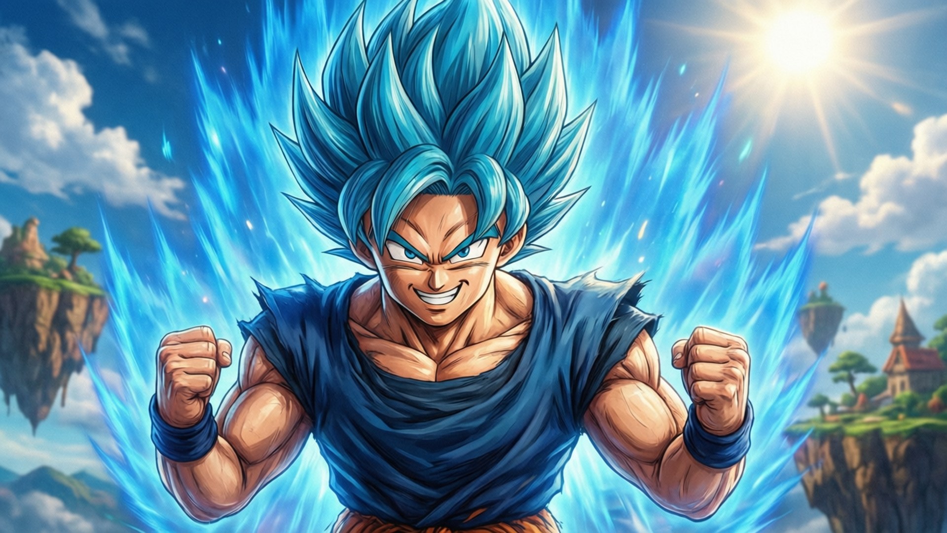 Determinación de Goku Fondos de pantalla