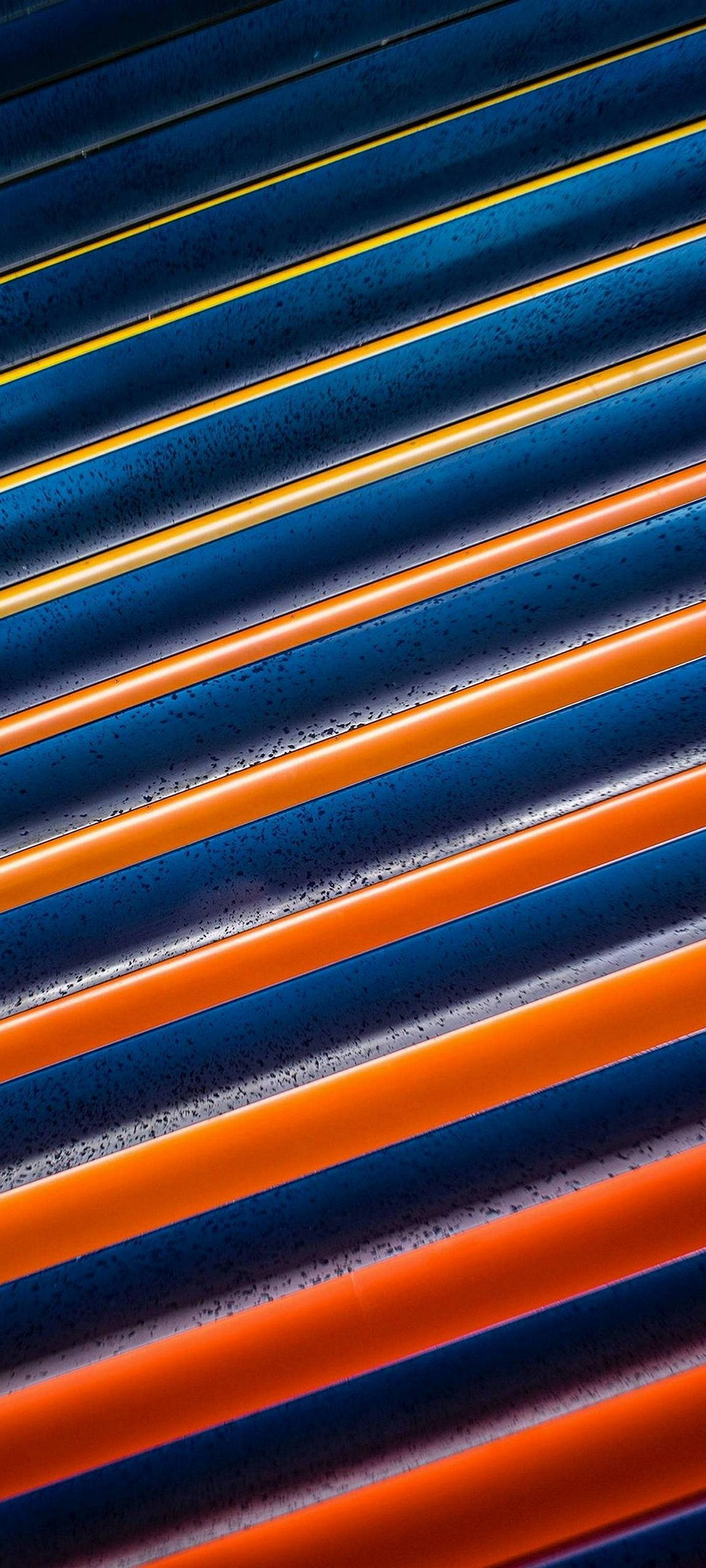 Diagonal naranja y azul Samsung S21 Ultra Fondos de pantalla