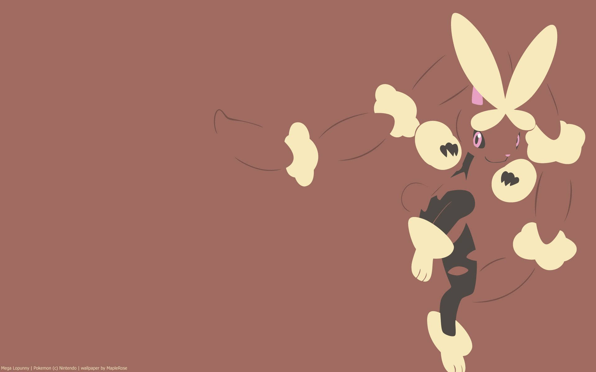 dibujo animado de un pokemon con un conejo Fondos de pantalla