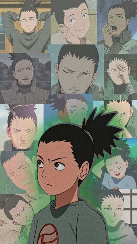 Dibujo animado estético de Shikamaru Fondos de pantalla