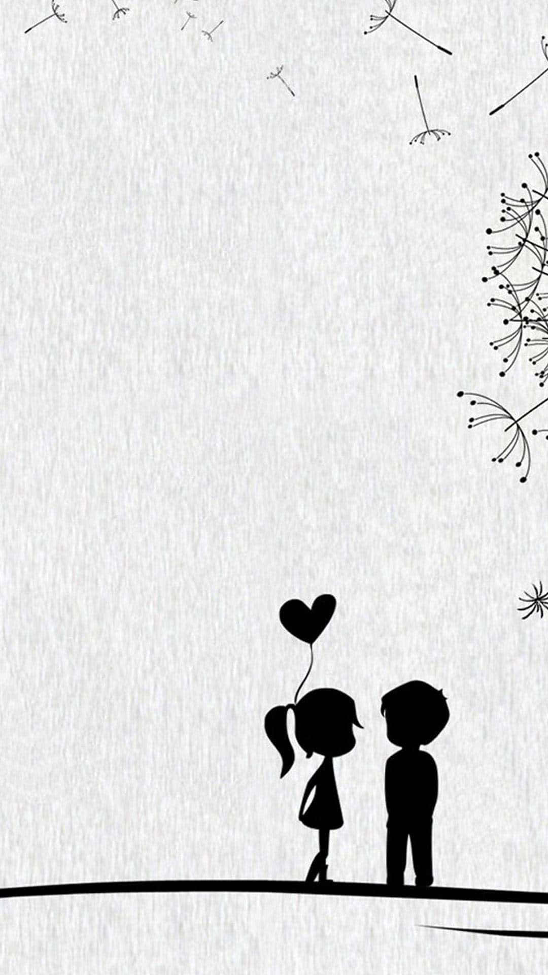 Dibujo de Pareja Linda Fondos de pantalla