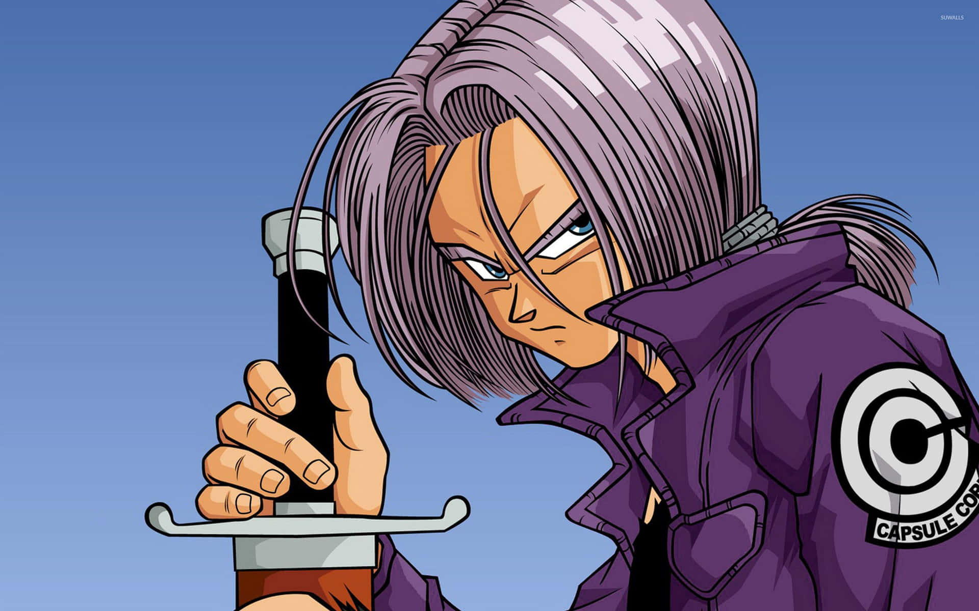 Dibujo digital de Trunks Fondos de pantalla
