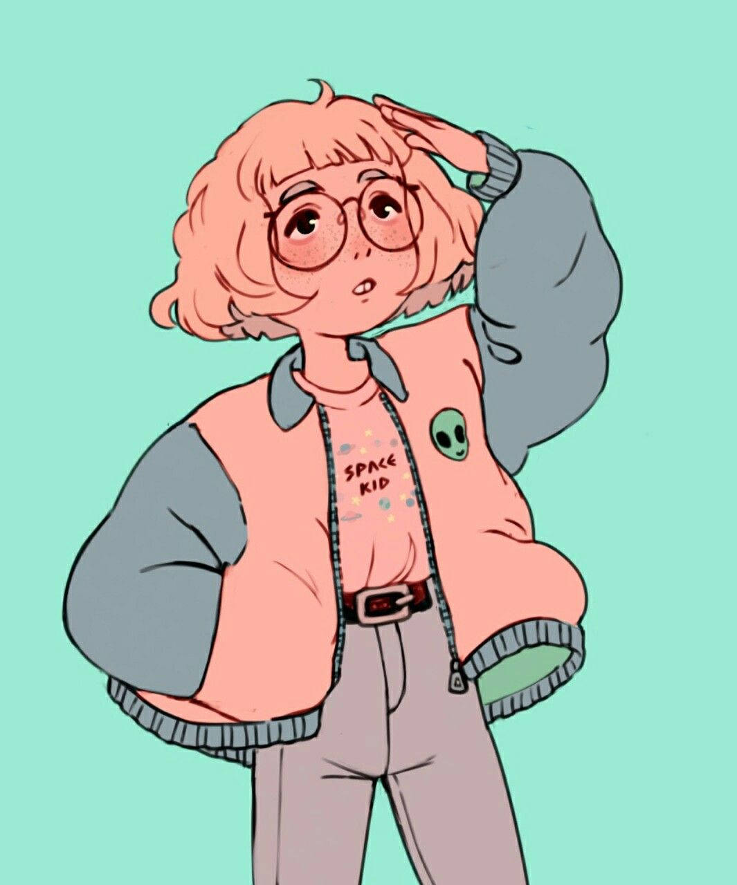 Dibujo Estético Chica Vintage Fondos de pantalla